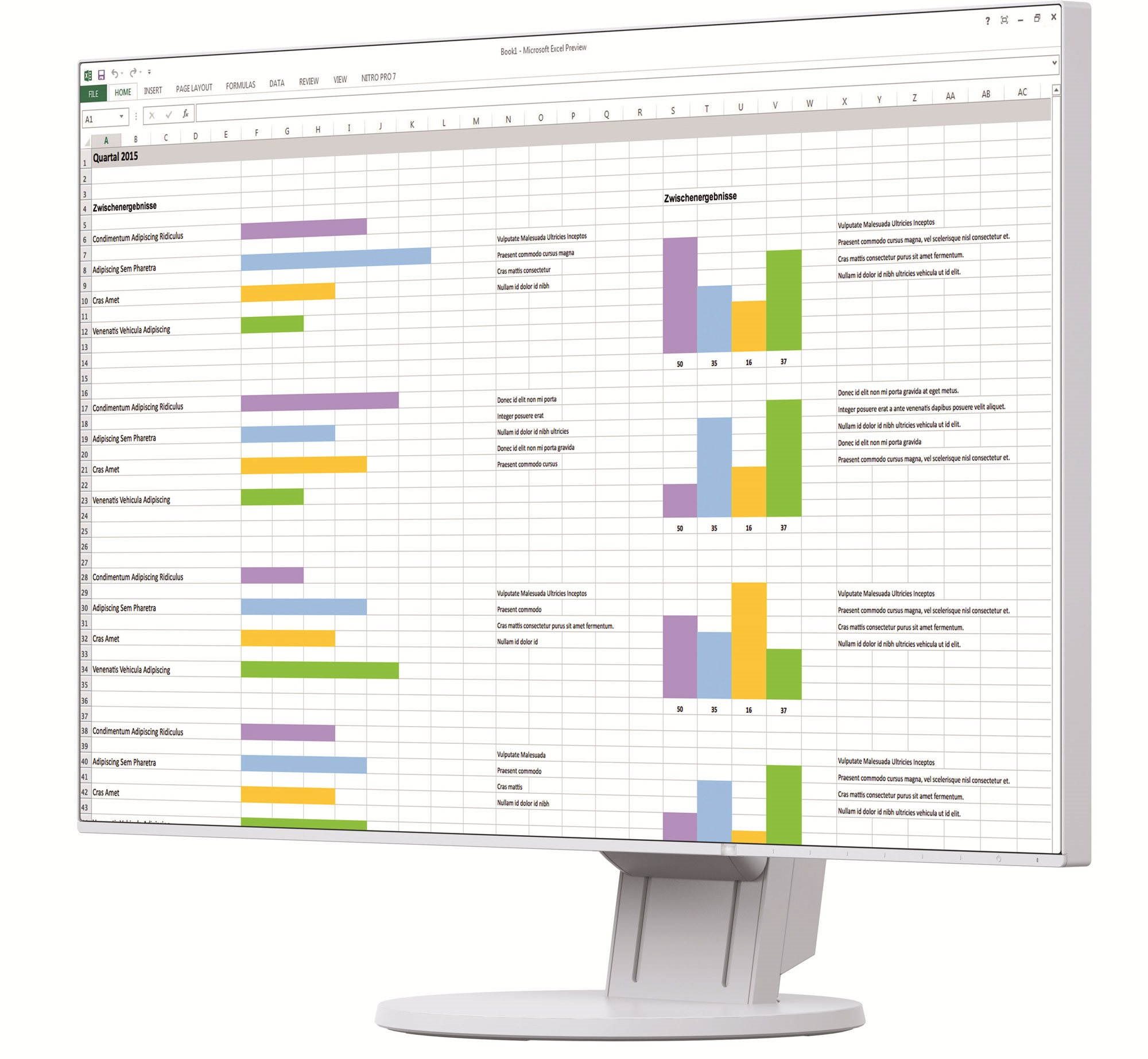 24" EIZO FlexScan EV2451-WT LCD Monitor