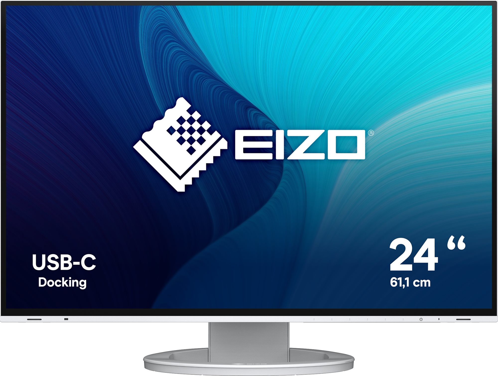 24" EIZO FlexScan EV2485-WT LCD monitor