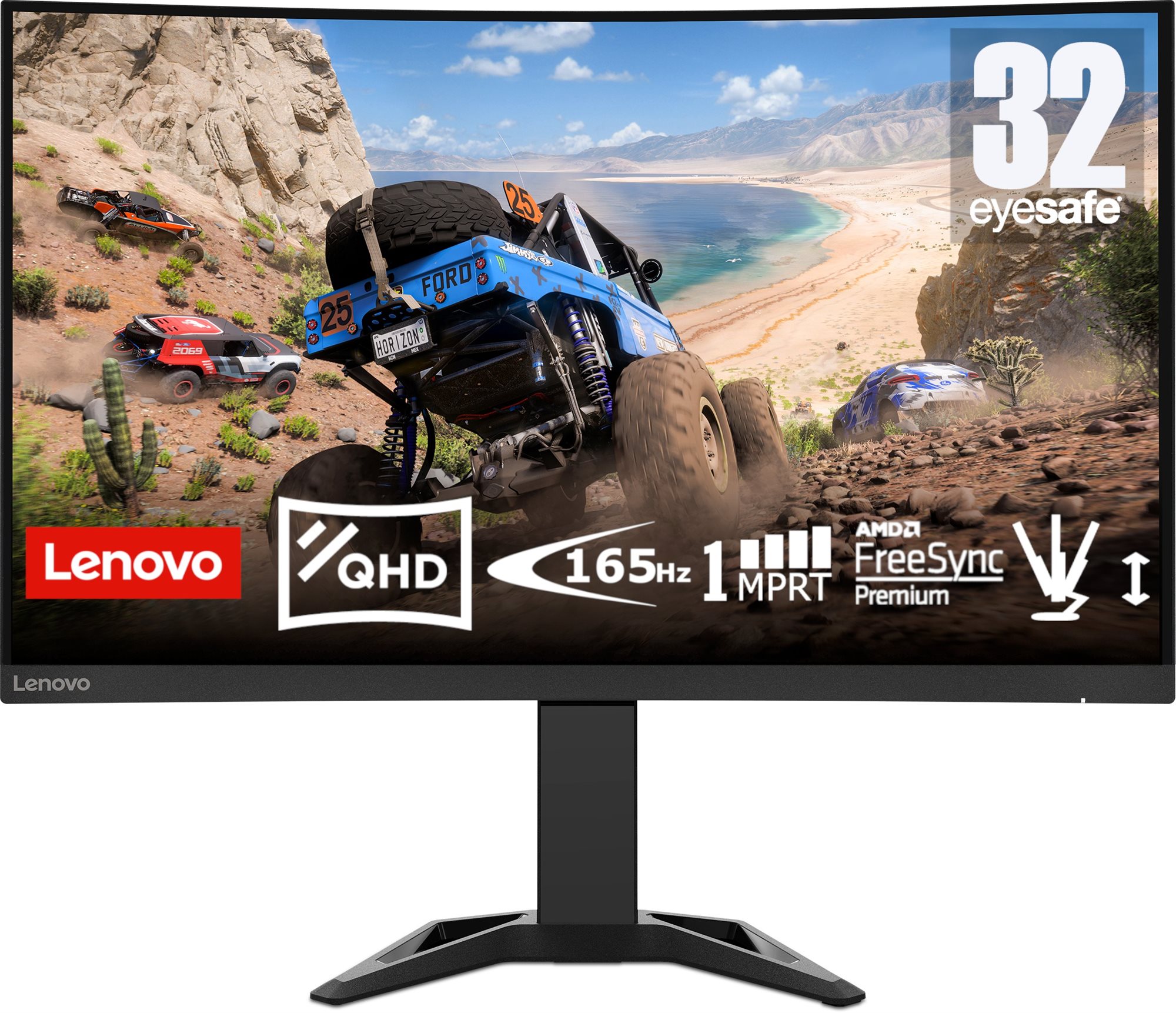 31.5" Lenovo G32qc-30 LCD monitor