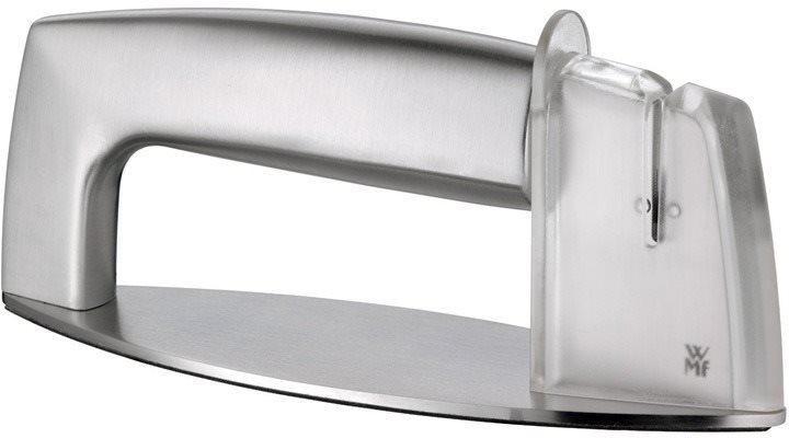 WMF 1874436030 Messerschärfer aus Edelstahl Gourmet Messerschleifer