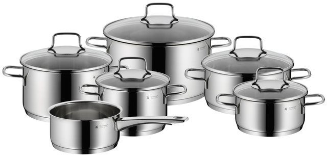 WMF 780166040 Astoria 6pcs Batterie de cuisine et set de casseroles