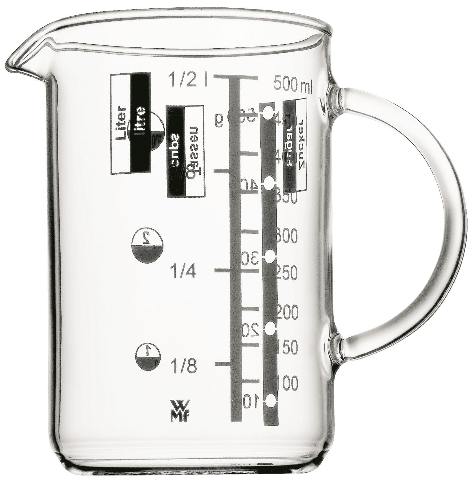 WMF 0605962000 Sklenená odmerka 0,5 l Odmerka
