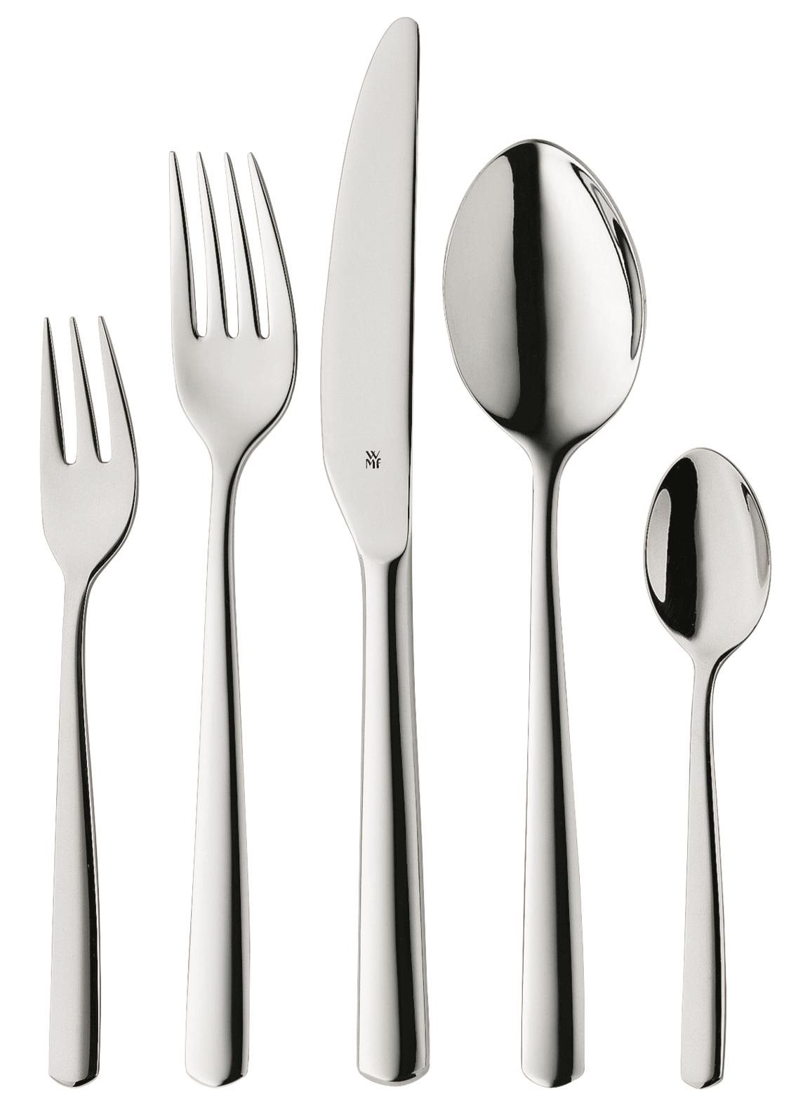 WMF 1120009002 Bestecksatz Boston, 60-teilig Besteck-Set
