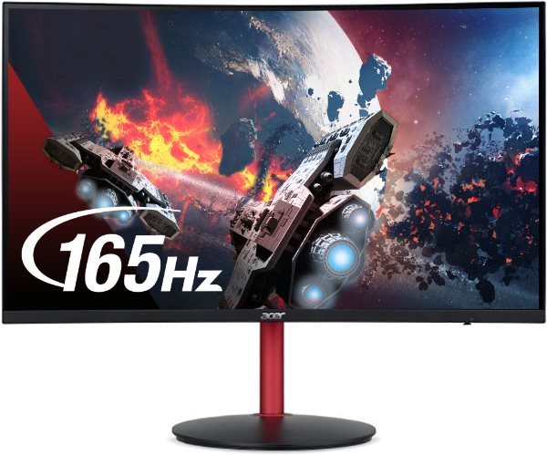 27" Acer Nitro XZ272Pbmiiphx Curved Gaming LCD Monitor