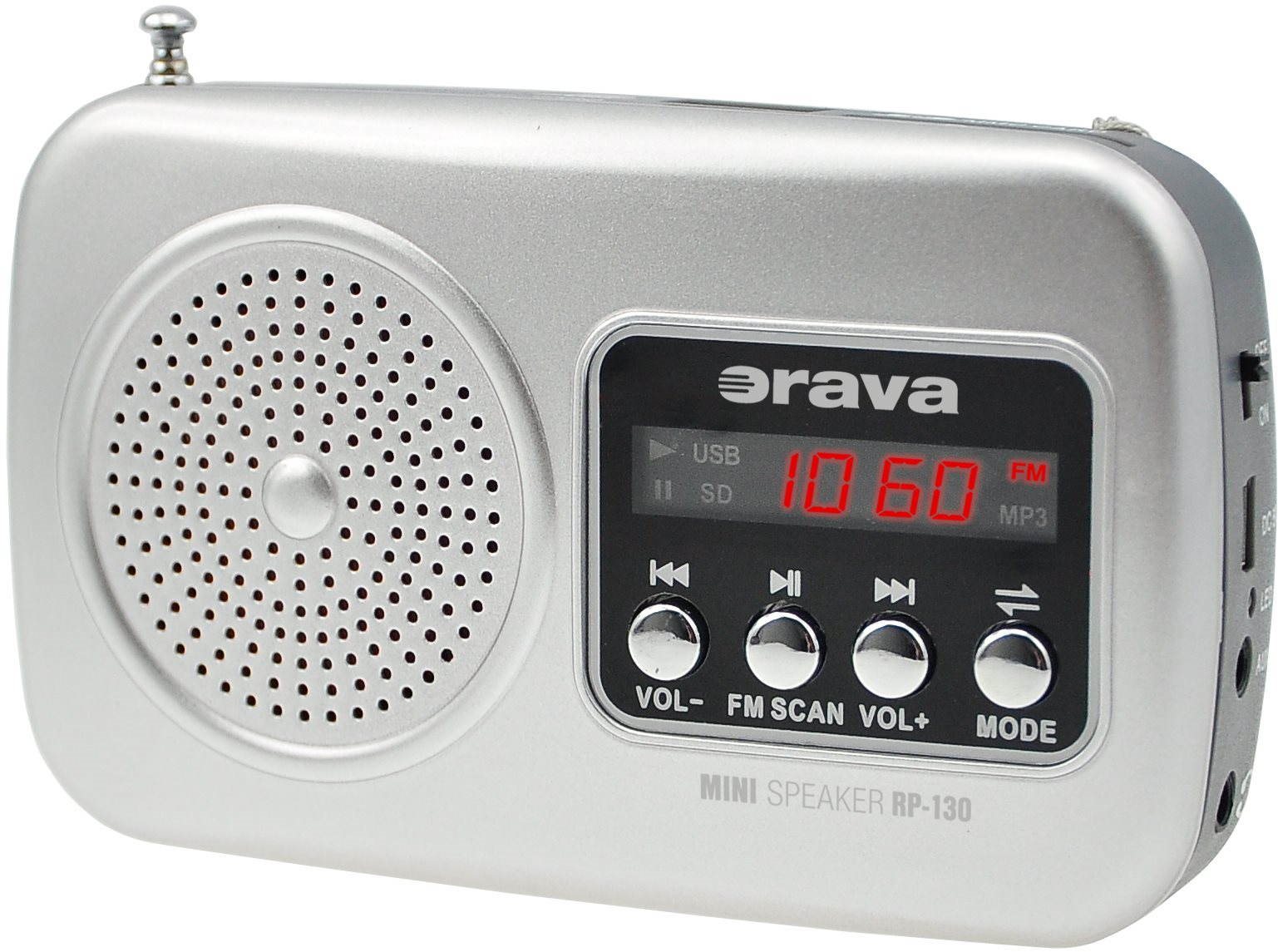 Orava RP-130 S strieborný Rádio