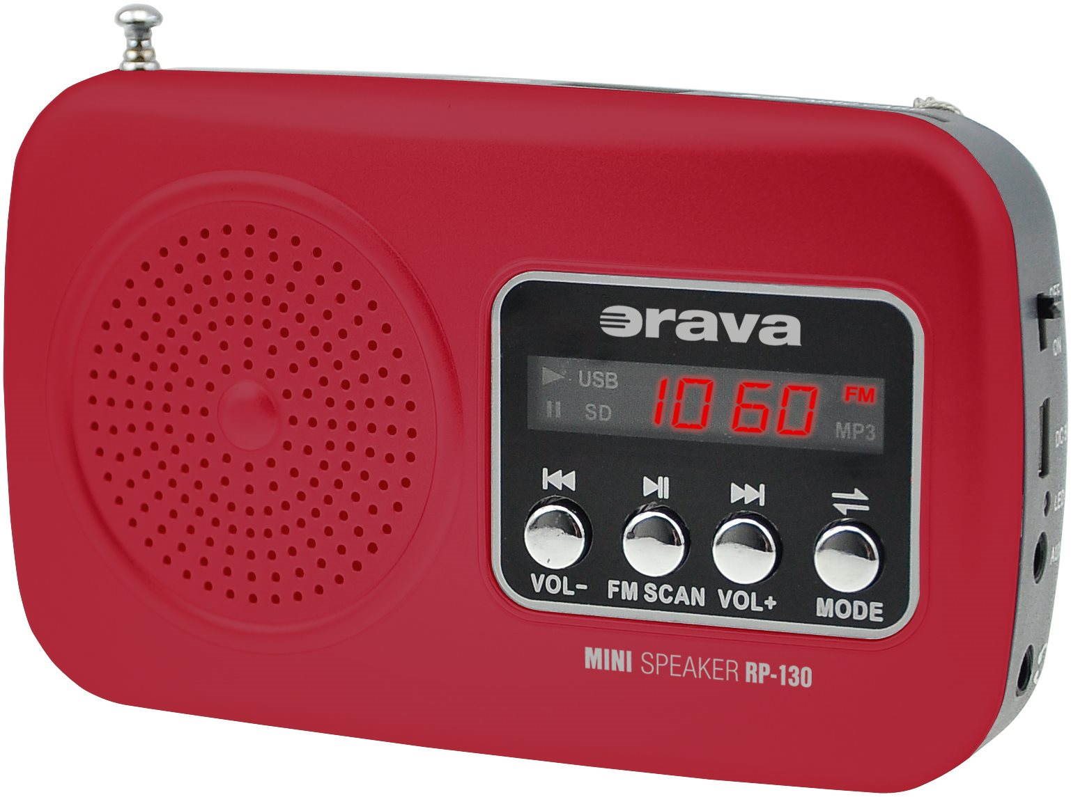 Orava RP-130 R červený Rádio