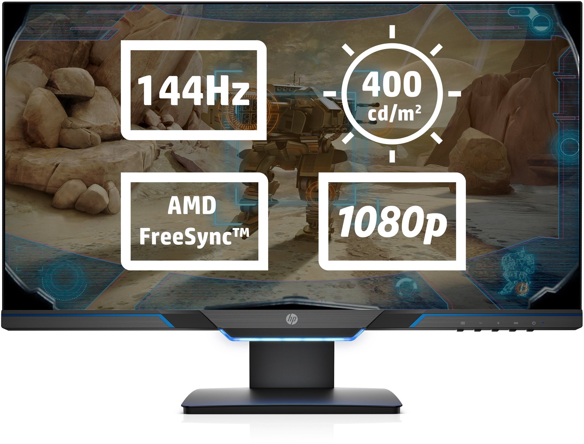 24.5" HP 25mx LCD Monitor