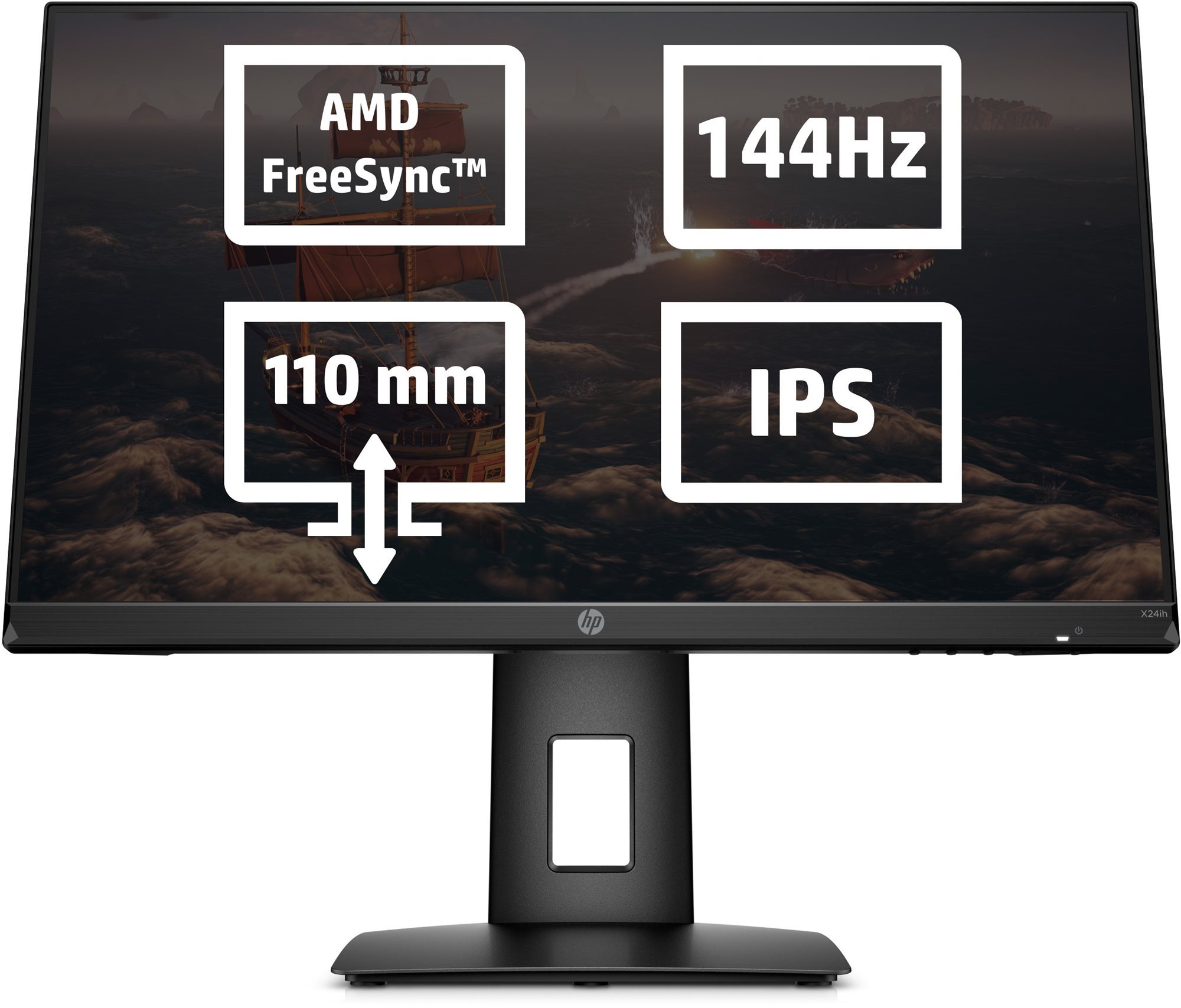 24" HP X24ih LCD monitor