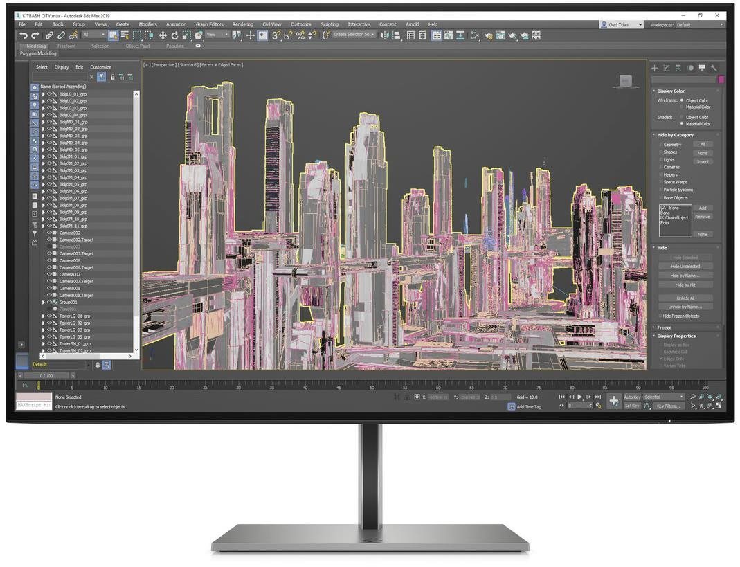 HP Z27u G3 QHD 27" Écran LCD