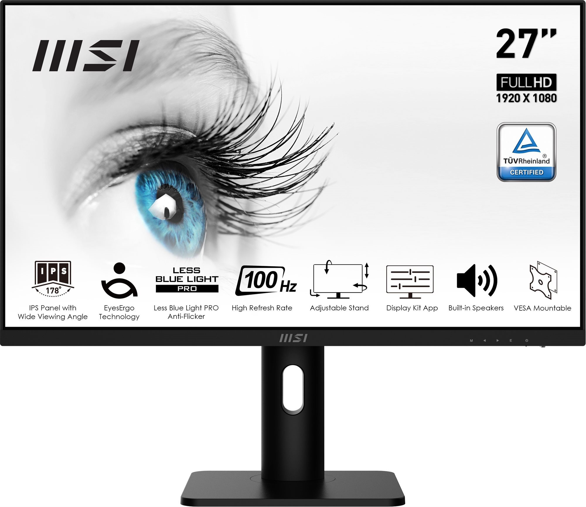 27" MSI PRO MP273AP LCD Monitor