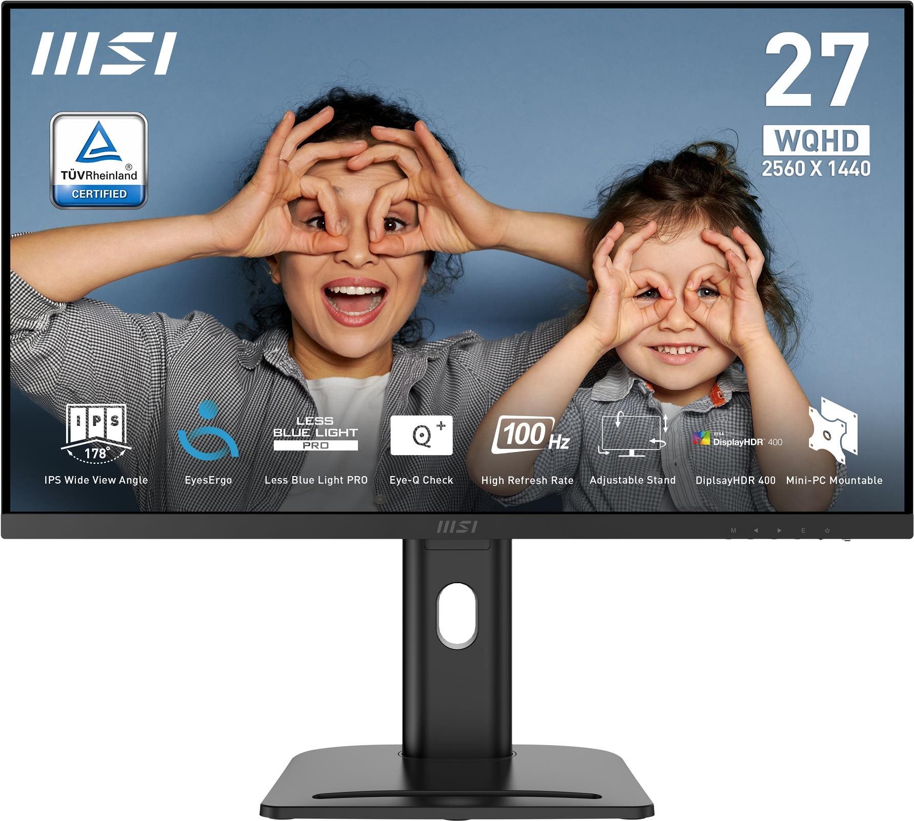 27" MSI PRO MP273QP E2 LCD monitor