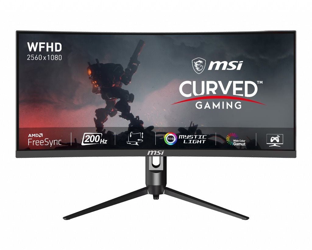 29.5" MSI Optix MAG301CR2 LCD Monitor