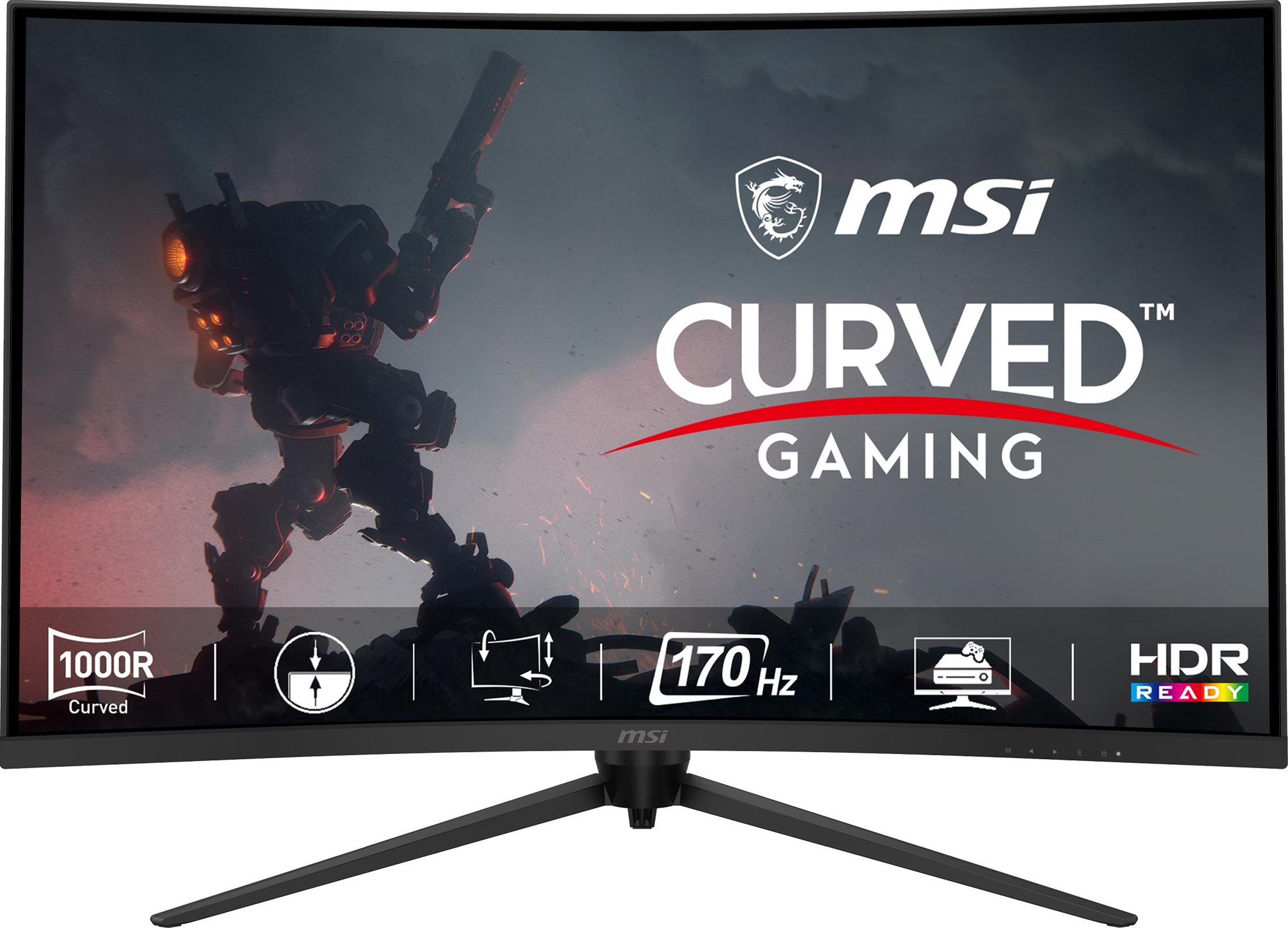 31.5" MSI G321CQP E2 LCD monitor