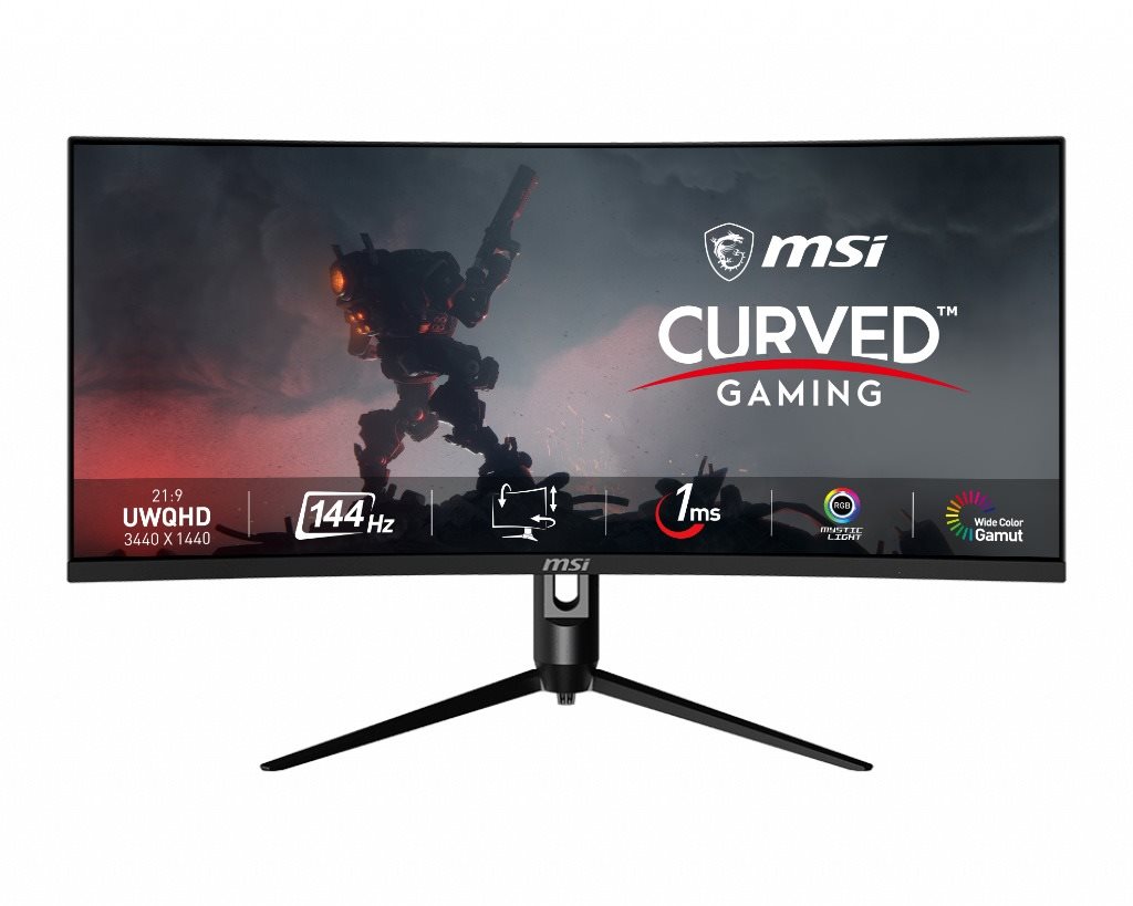 34" MSI Optix MAG342CQR LCD Monitor