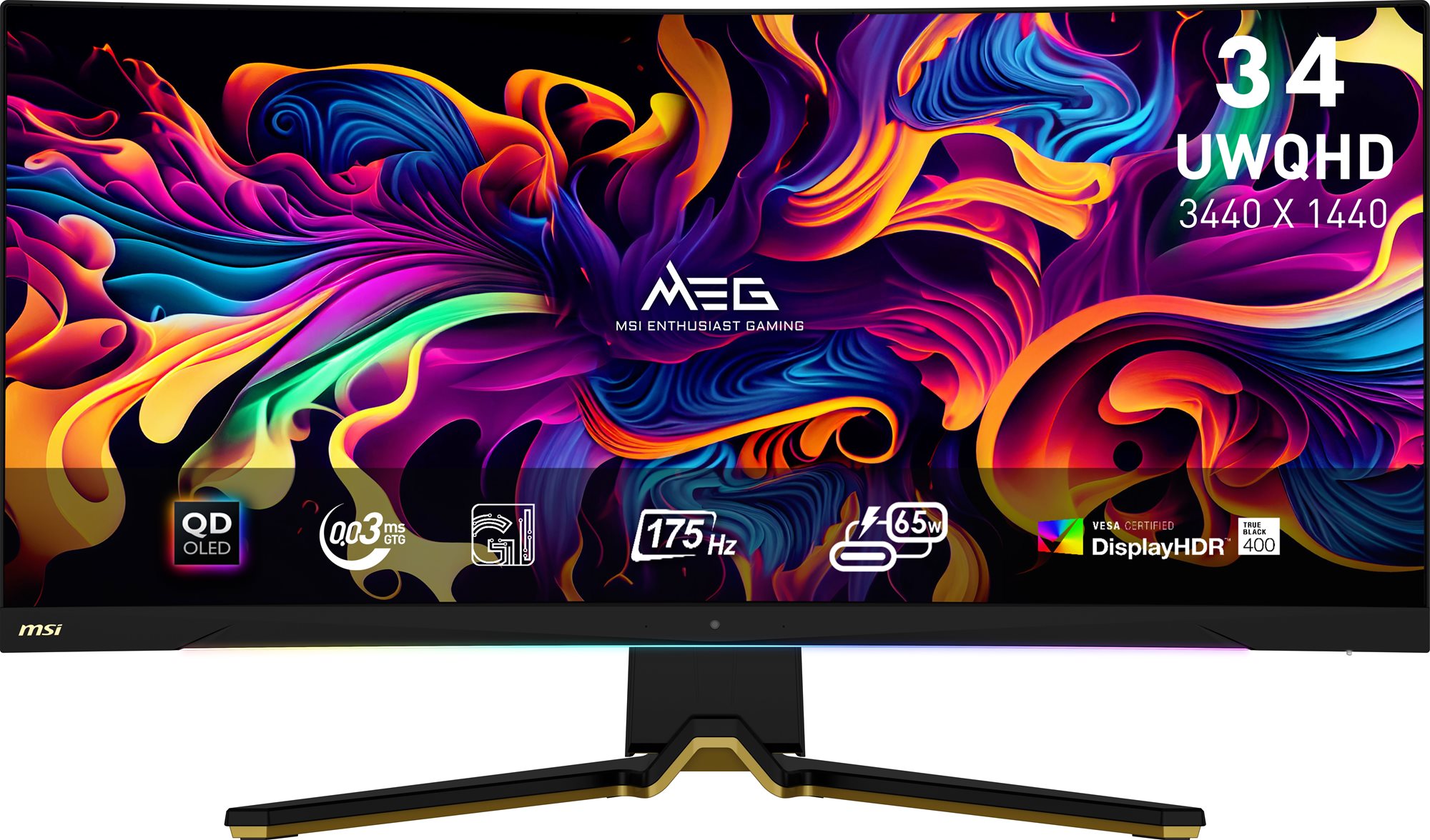 34" MSI MEG 342C QD-OLED OLED-Monitor