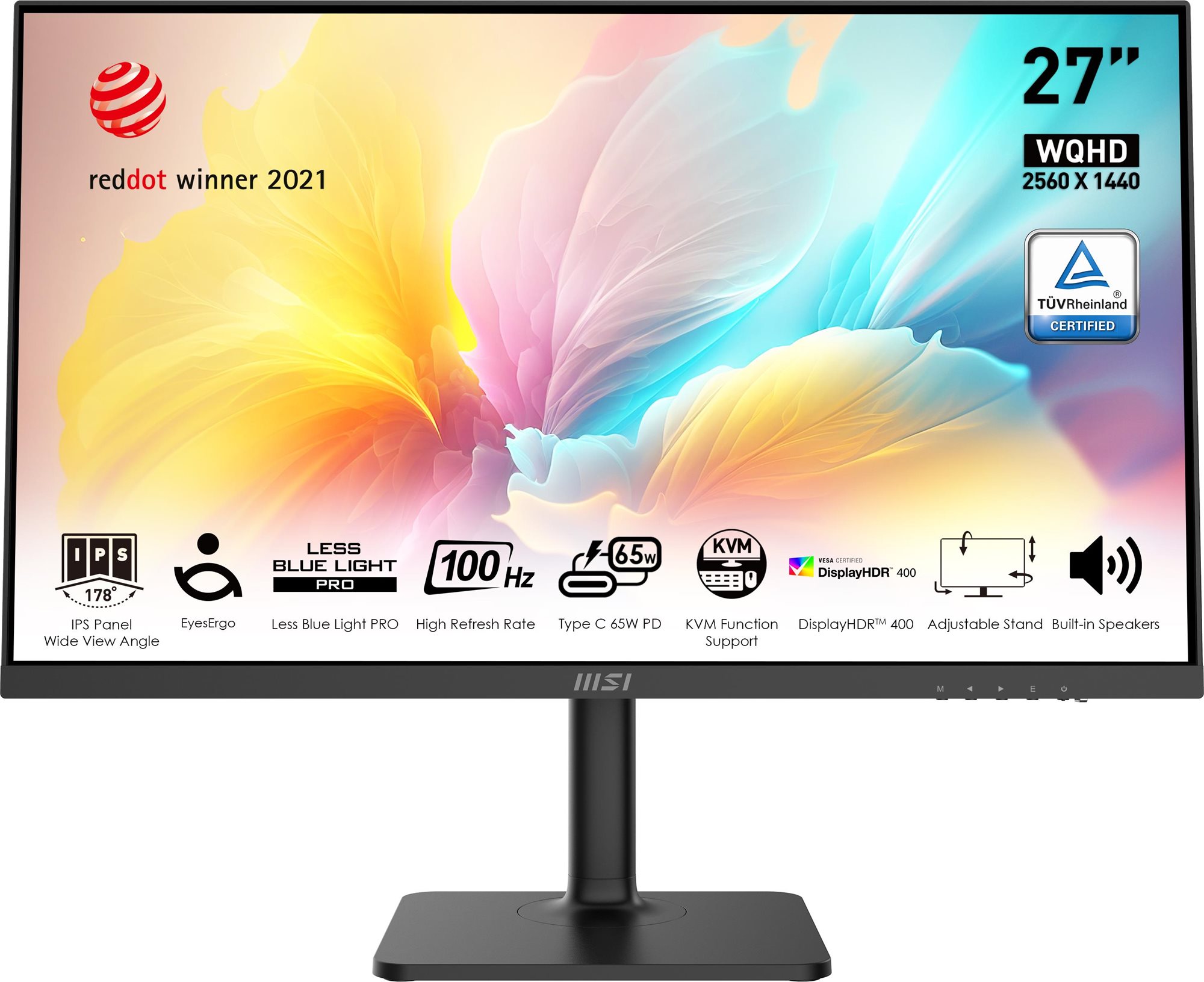 27" MSI Modern MD272QXP LCD monitor