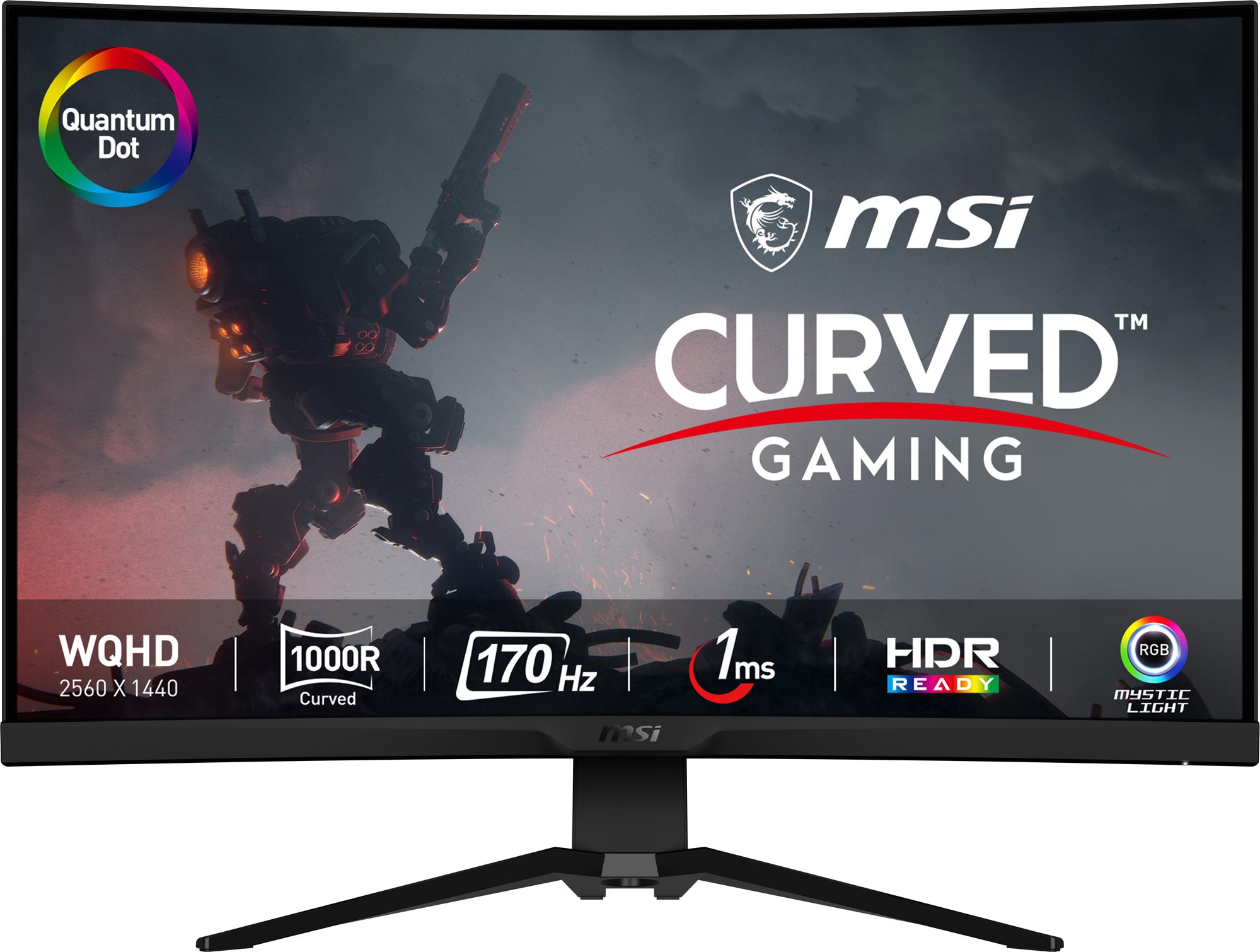 32" MSI MAG 325CQRF-QD LCD Monitor