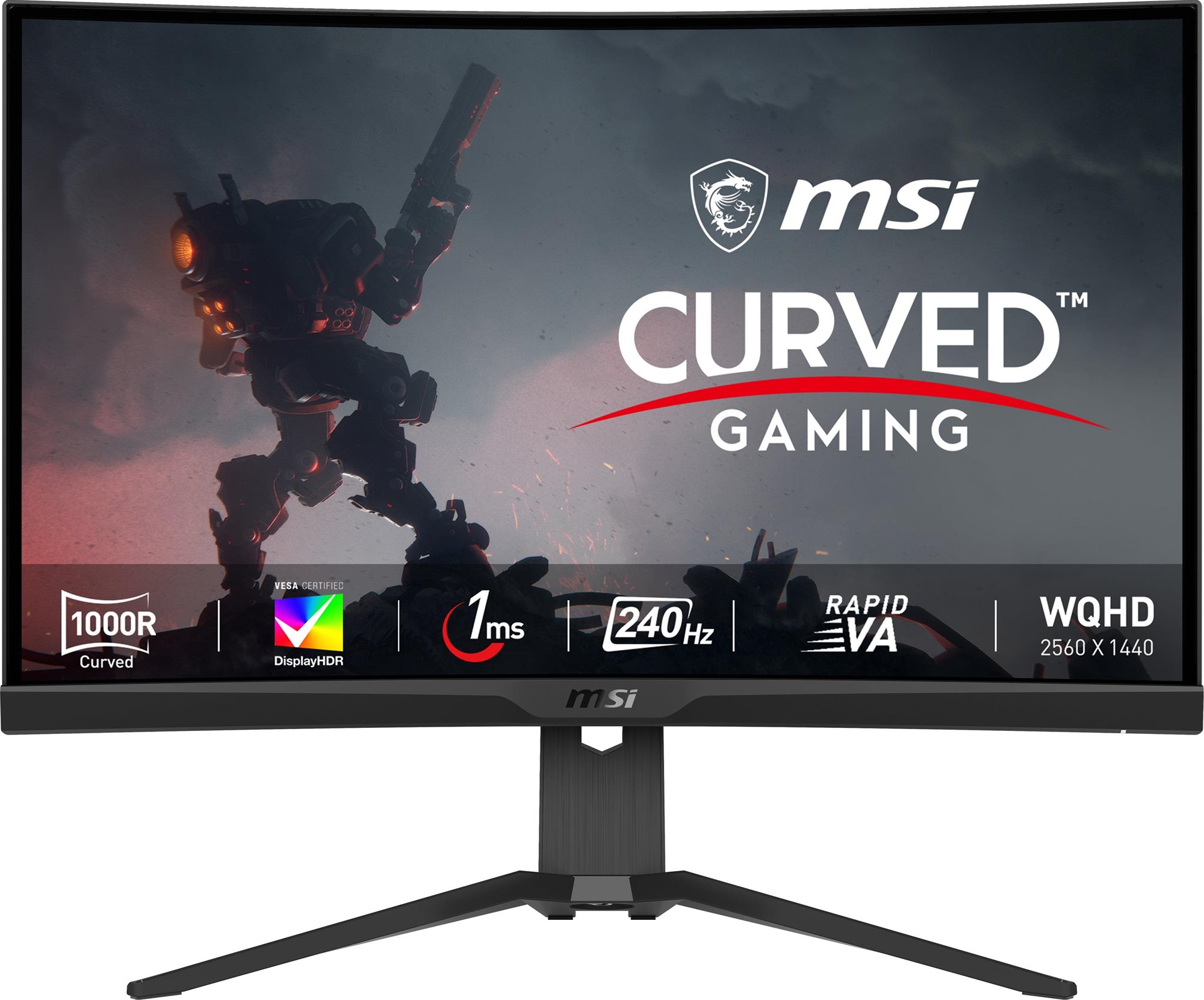 27" MSI MAG 275CQRXF LCD monitor