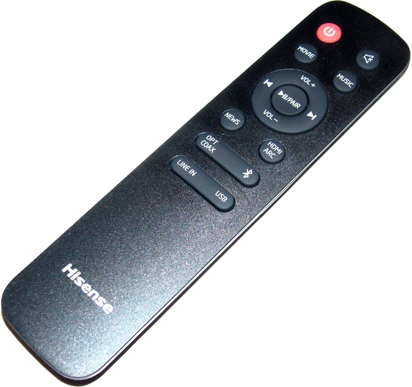 Hisense EN205A7H Diaľkový ovládač