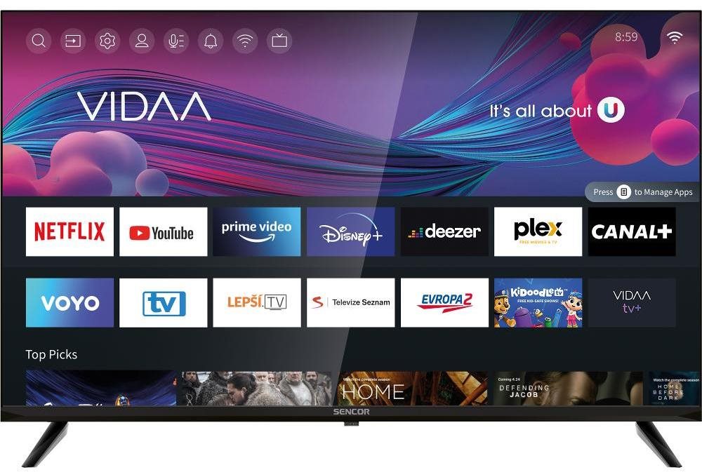 32" Sencor SLE 32S702TCS Televízió