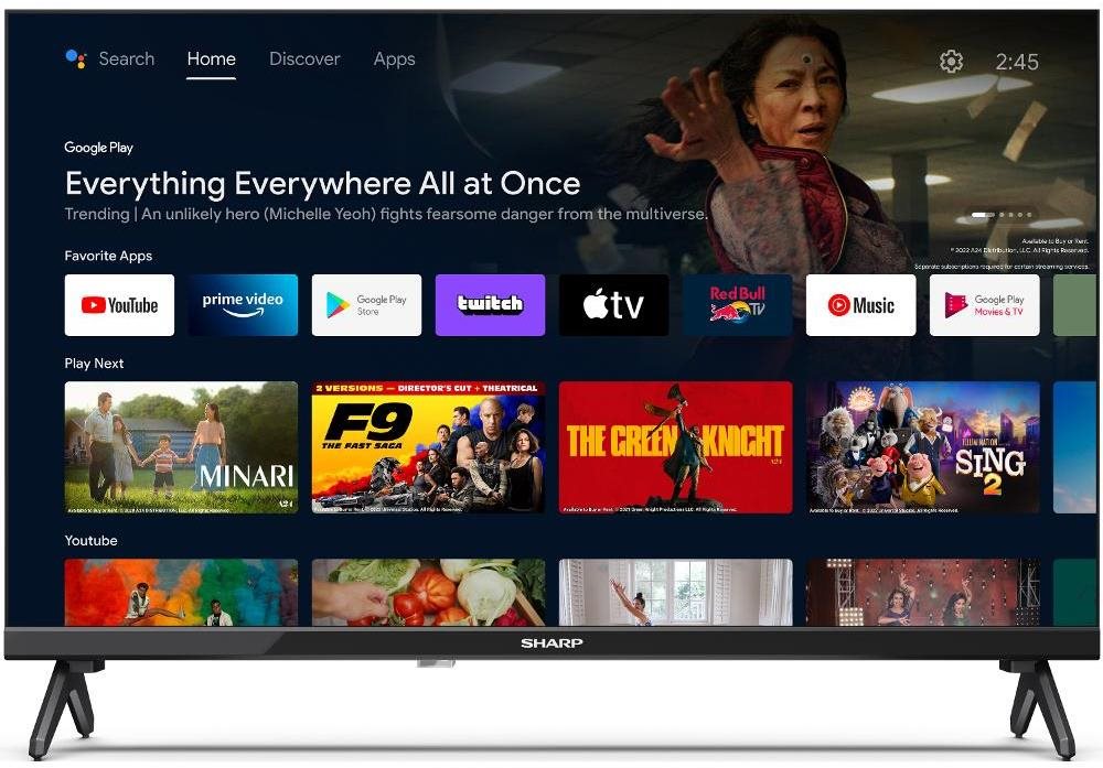 24" Sharp 24FH2EA Televízió