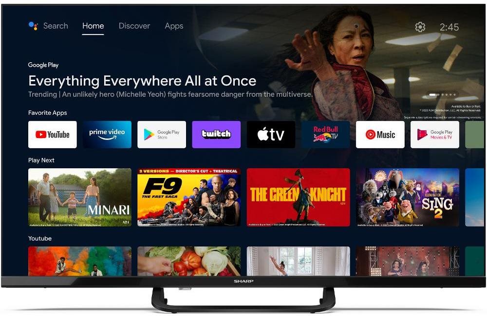 32" Sharp 32FH8EA TV