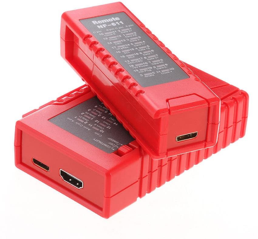 W-STAR WSNF611RD Tester HDMI Tester kabelů