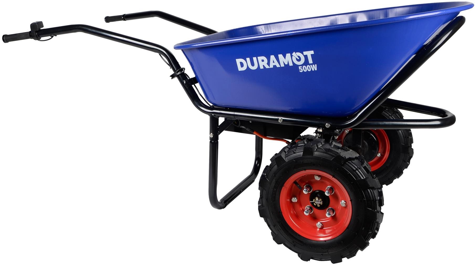 Duramot Elektrické motorové kolečko Dual Záhradný fúrik