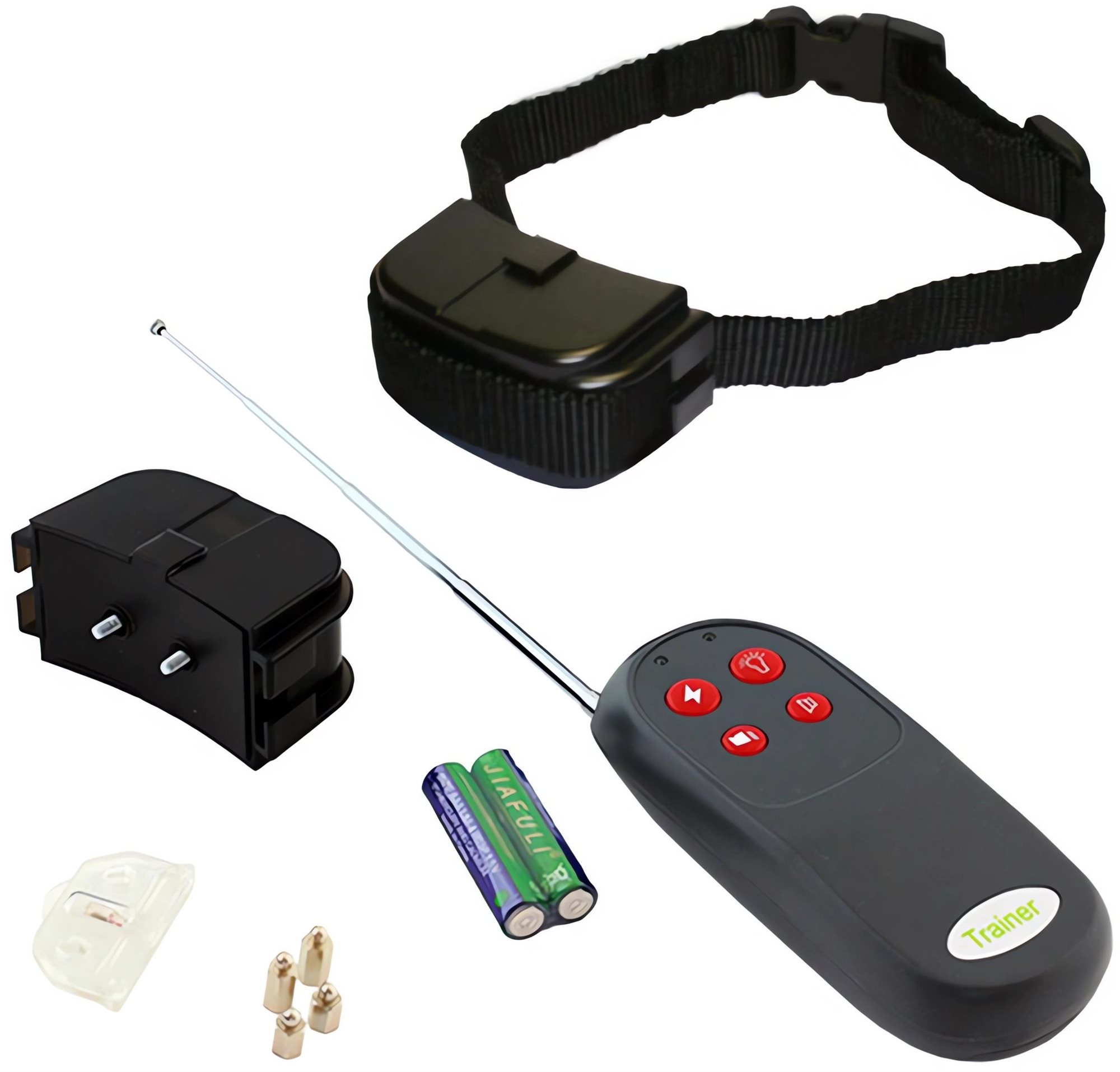 APT AG26 Elektronický výcvikový obojok čierny Elektrický obojok