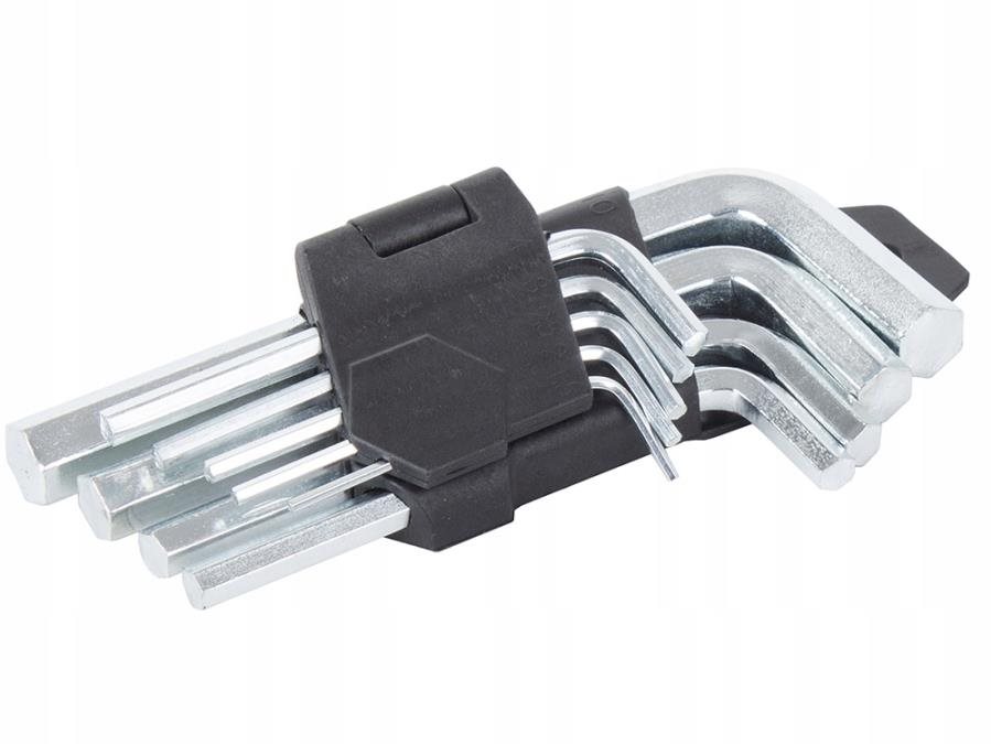 Verk Sada imbusových klíčů 9 ks - 1,5 -10 mm malé hranaté Sada imbusů