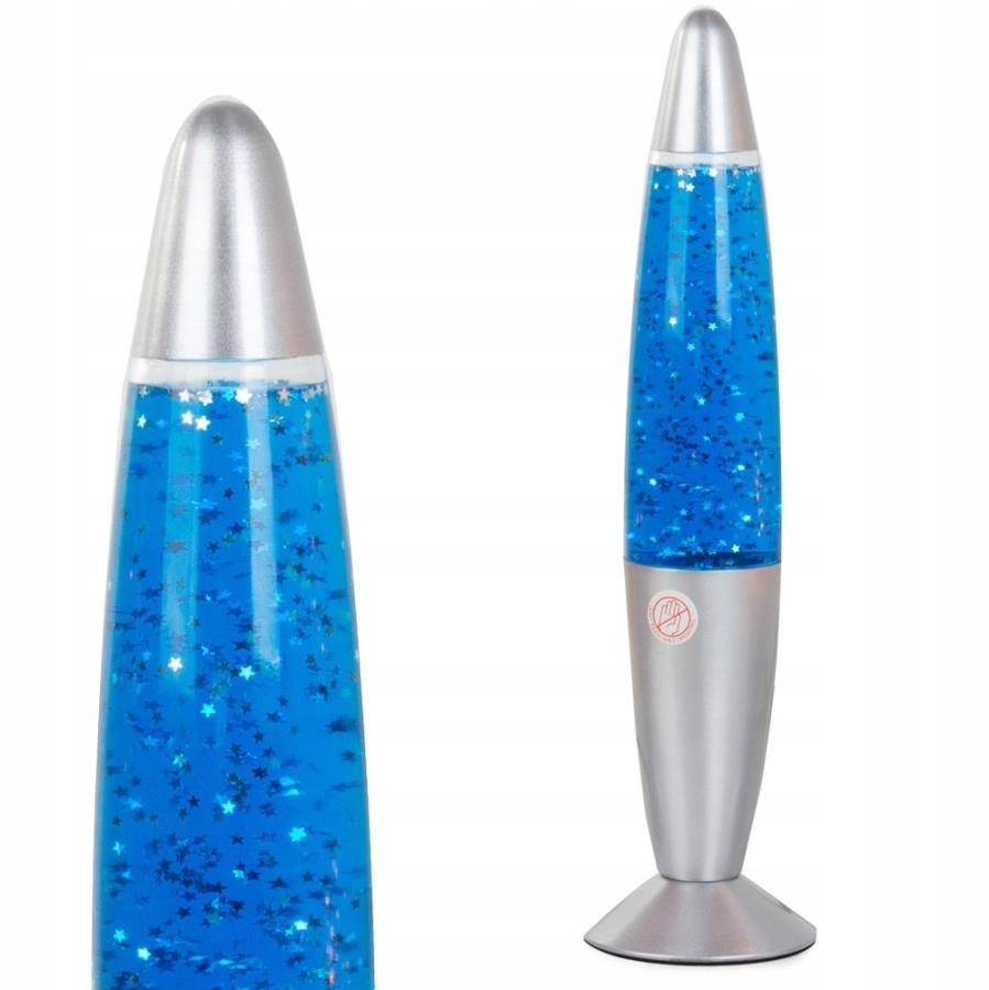 Verk Dekorativní stolní lampa 34,5 cm - láva se třpytkami...