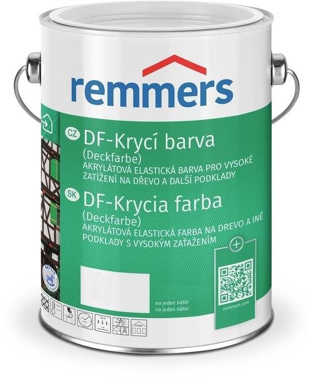 Remmers DF Krycí barva 2,5 l Skandinavischrot / Skandinávská...