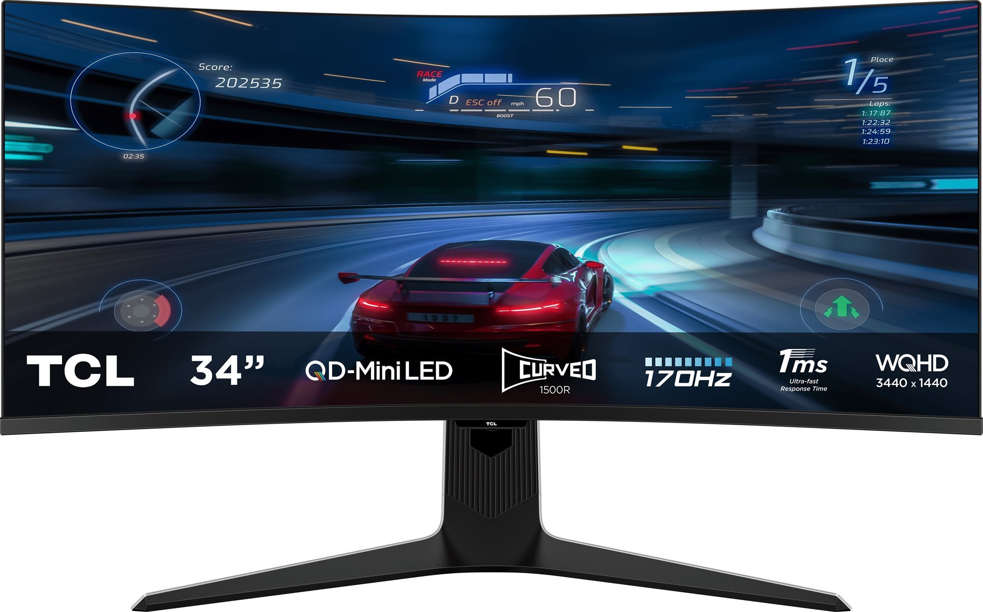 34" TCL 34R83Q LCD monitor