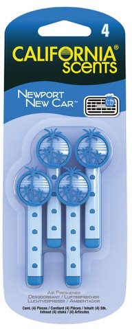 California Scents Vent Stick Newport New Car – Nové auto, vonné...