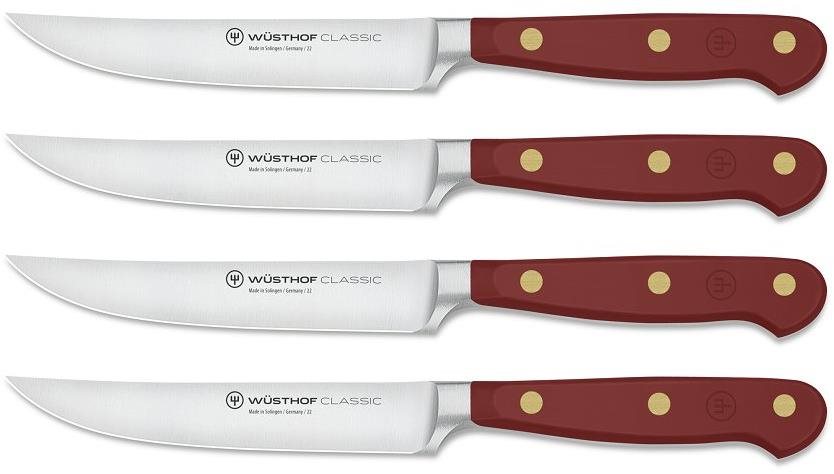 WÜSTHOF CLASSIC COLOUR 4 darabos, steak, Tasty Sumac, 12 cm...