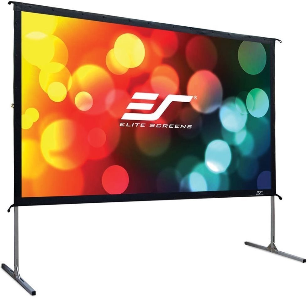 ELITE SCREENS Mobile Outdoor-Leinwand 120" (16:9) Projektionsleinwand