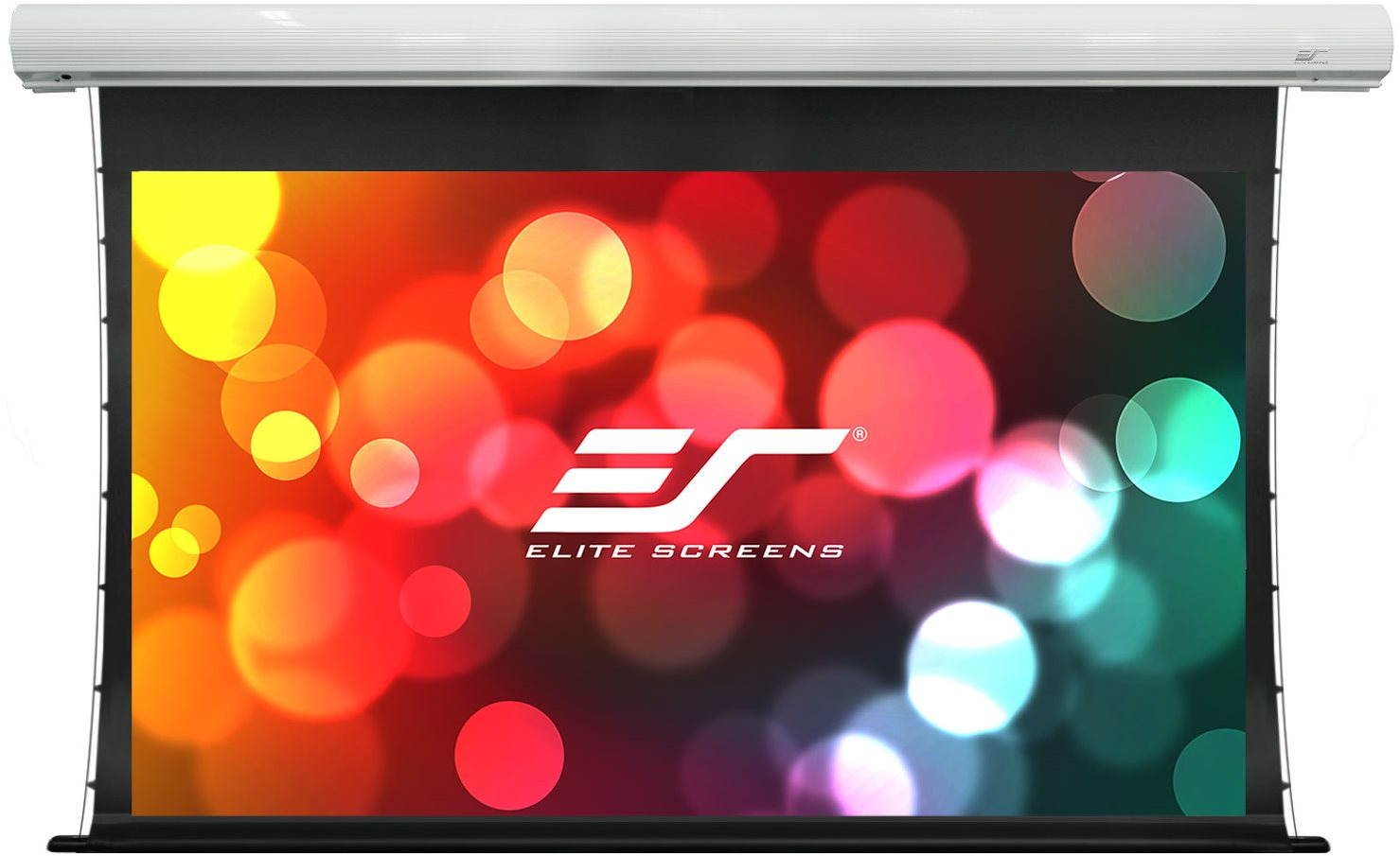 ELITE SCREENS, elektromos rolós 150"(16:9) Vetítővászon