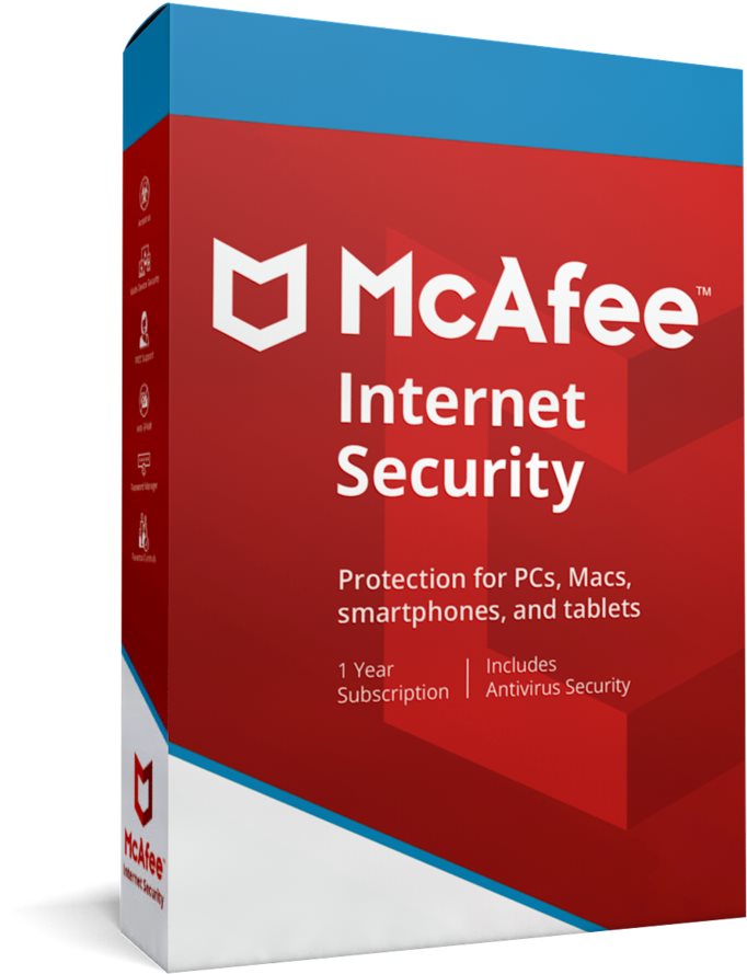 McAfee Internet Security pre 10 zariadení na 12 mesiacov...