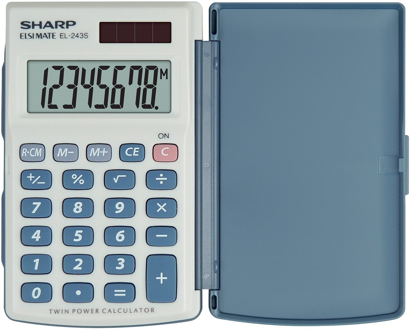 Sharp EL-243S biela Kalkulačka