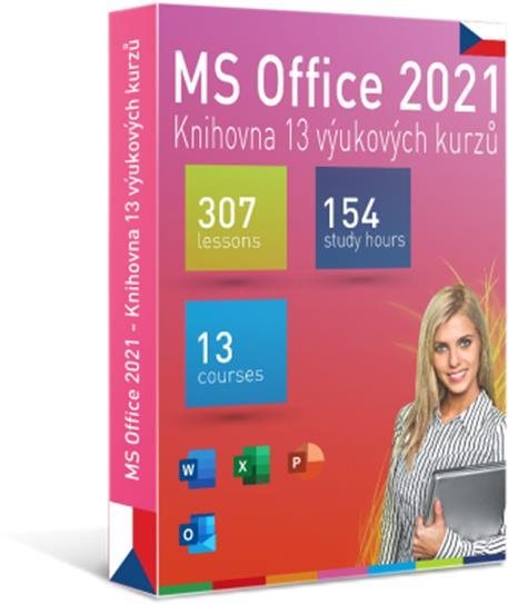 GOPAS Microsoft Office 2021 – Knižnica 13-výukových kurzov, CZ...