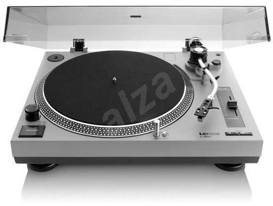 Lenco L-3808 Grey Turntable