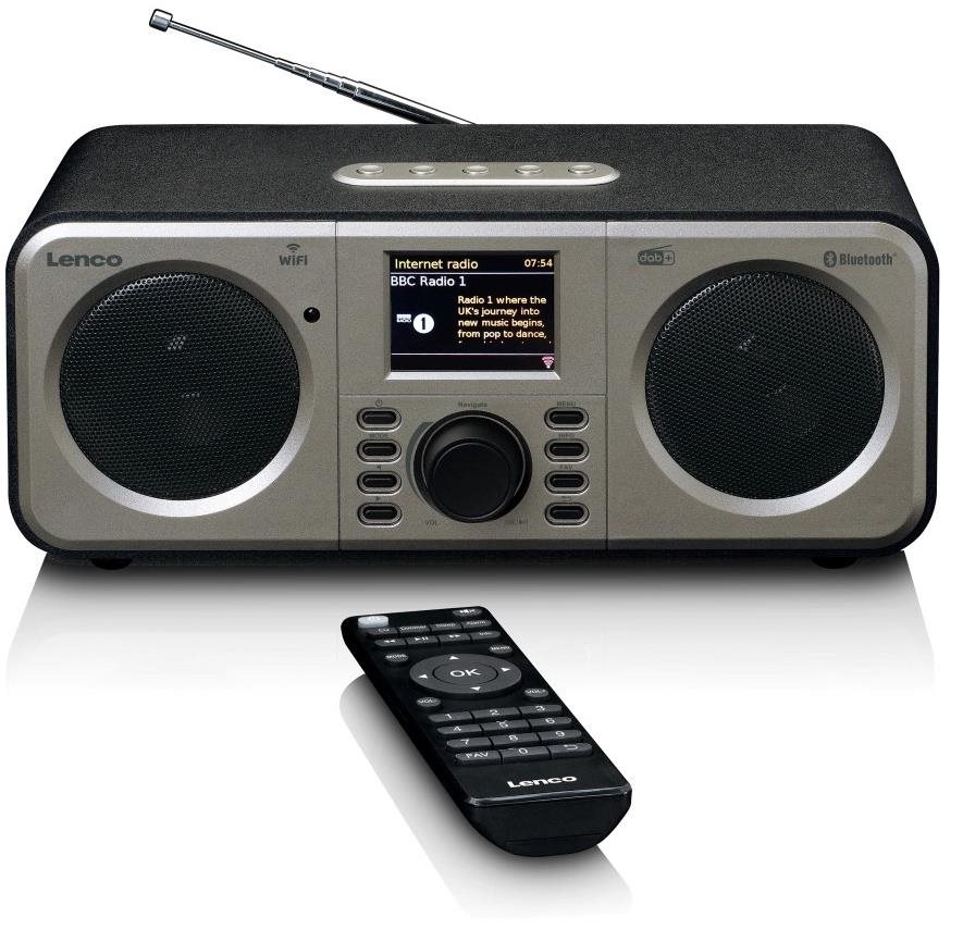 Lenco DIR-141BK Rádio