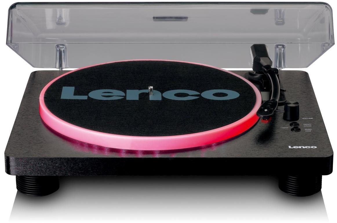 Lenco LS-50LEDBK Gramofón