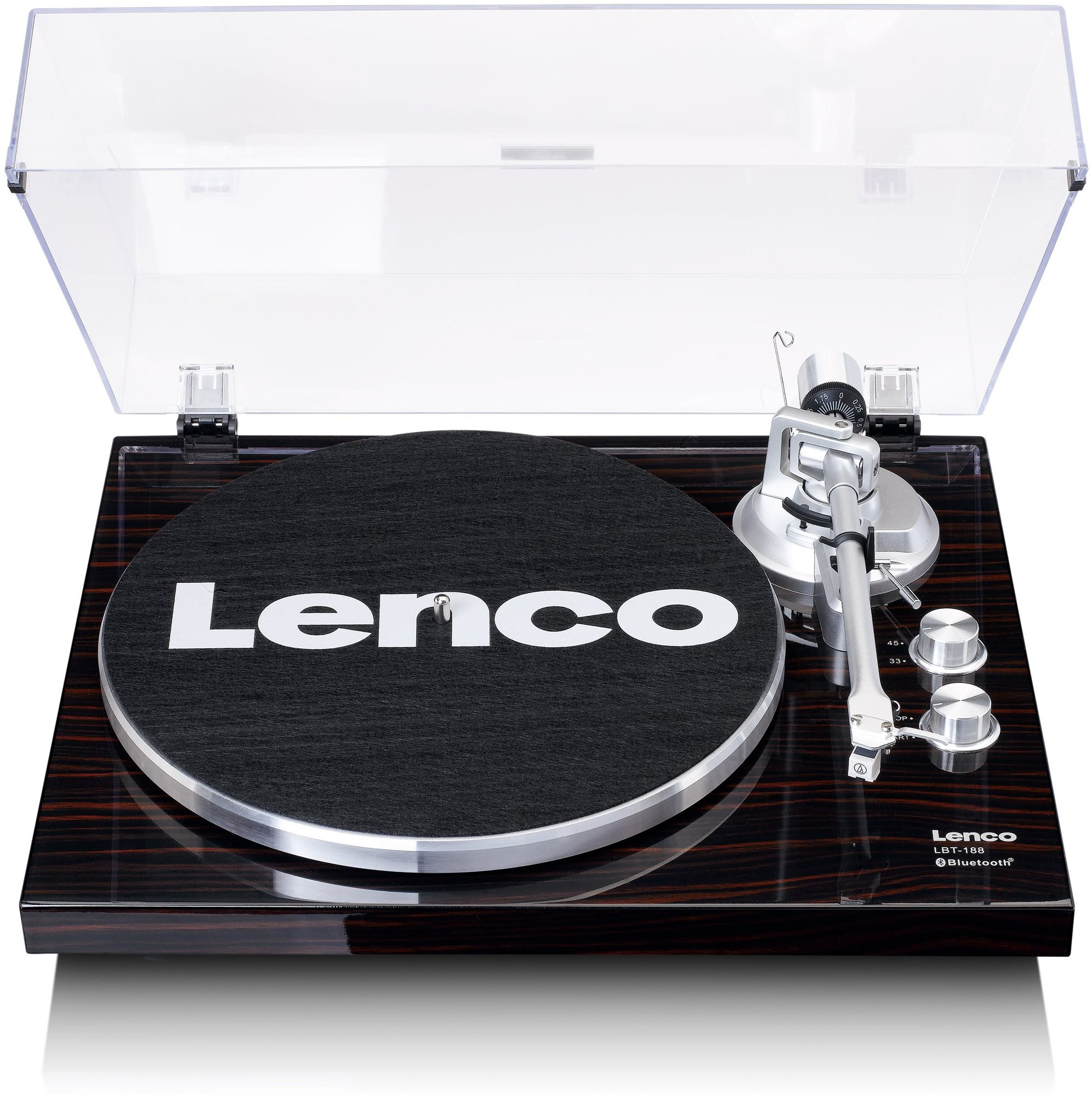 Lenco LBT-188 Dark Brown Turntable