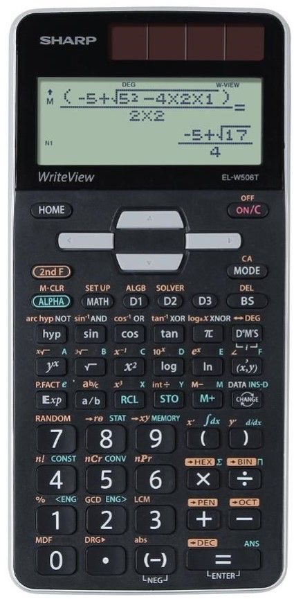 Sharp EL-W506TGY Kalkulačka