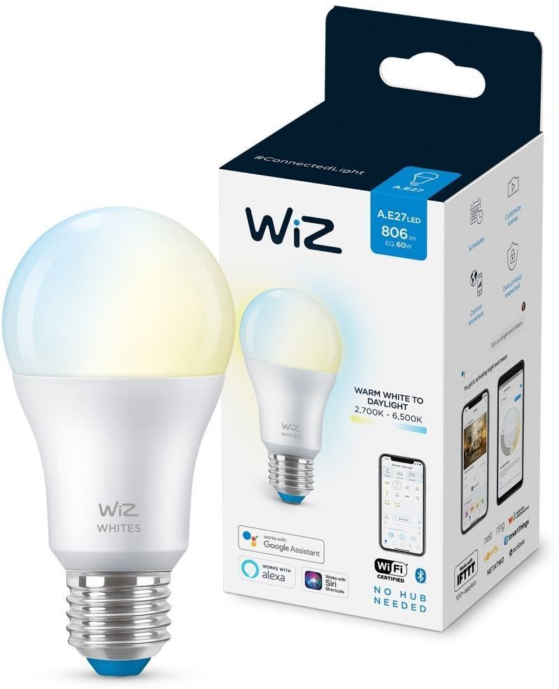 WiZ Tunable White 60W E27 A60 Ampoule LED