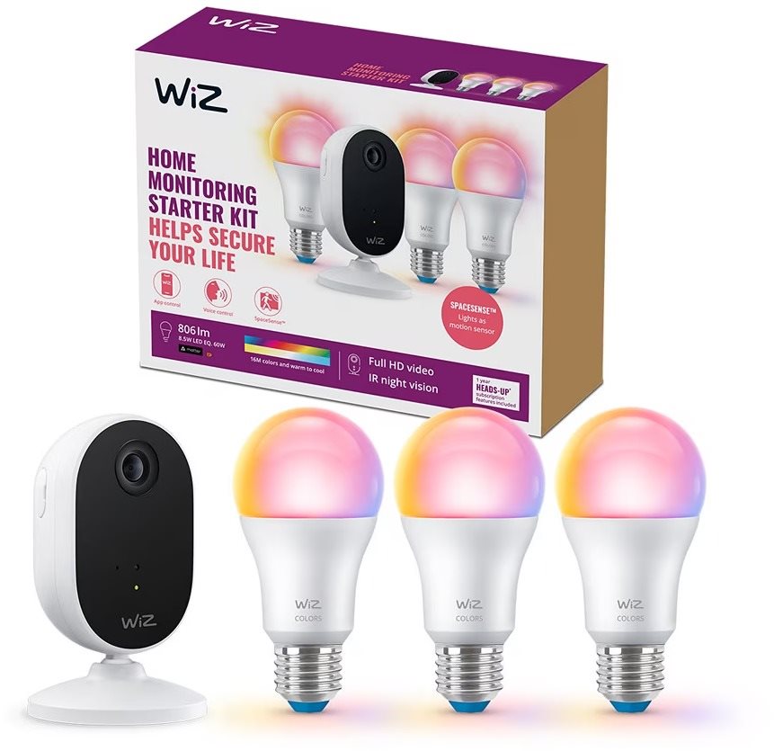 Self-Monitoring Starter kit WiZ EU IP kamera
