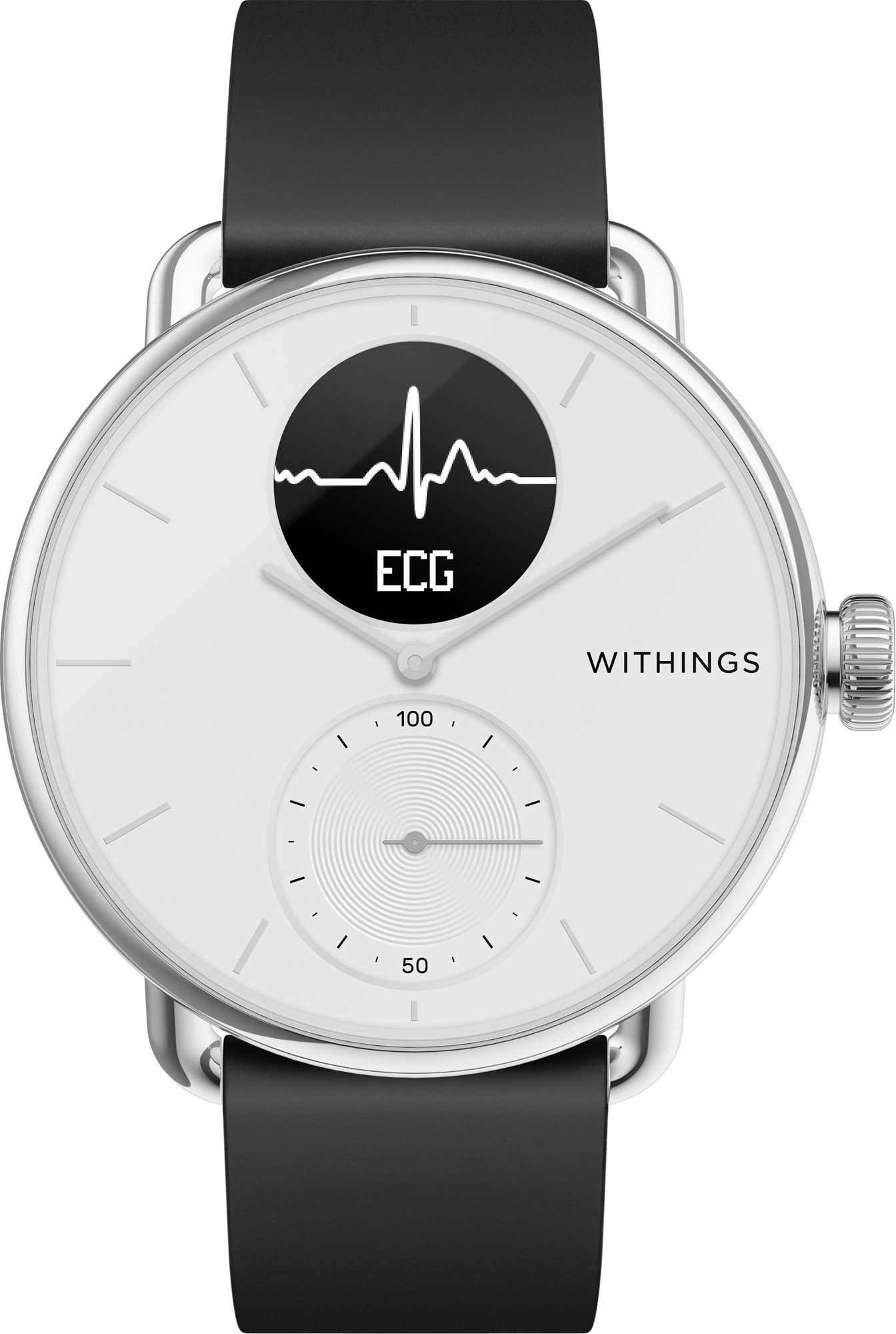 Withings Scanwatch 38mm - White Smart Watch