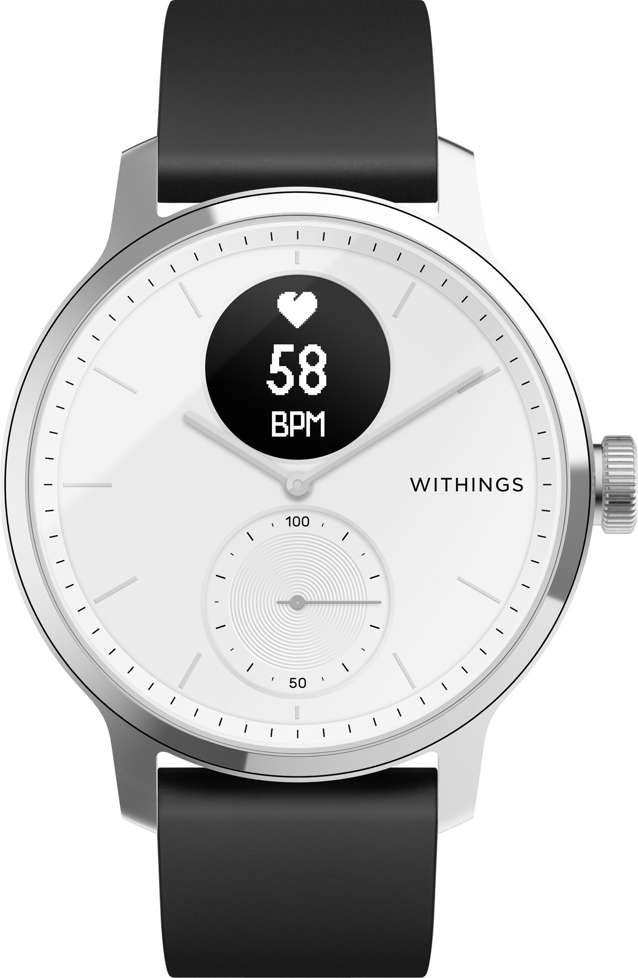 Withings Scanwatch 42mm - White Smart Watch