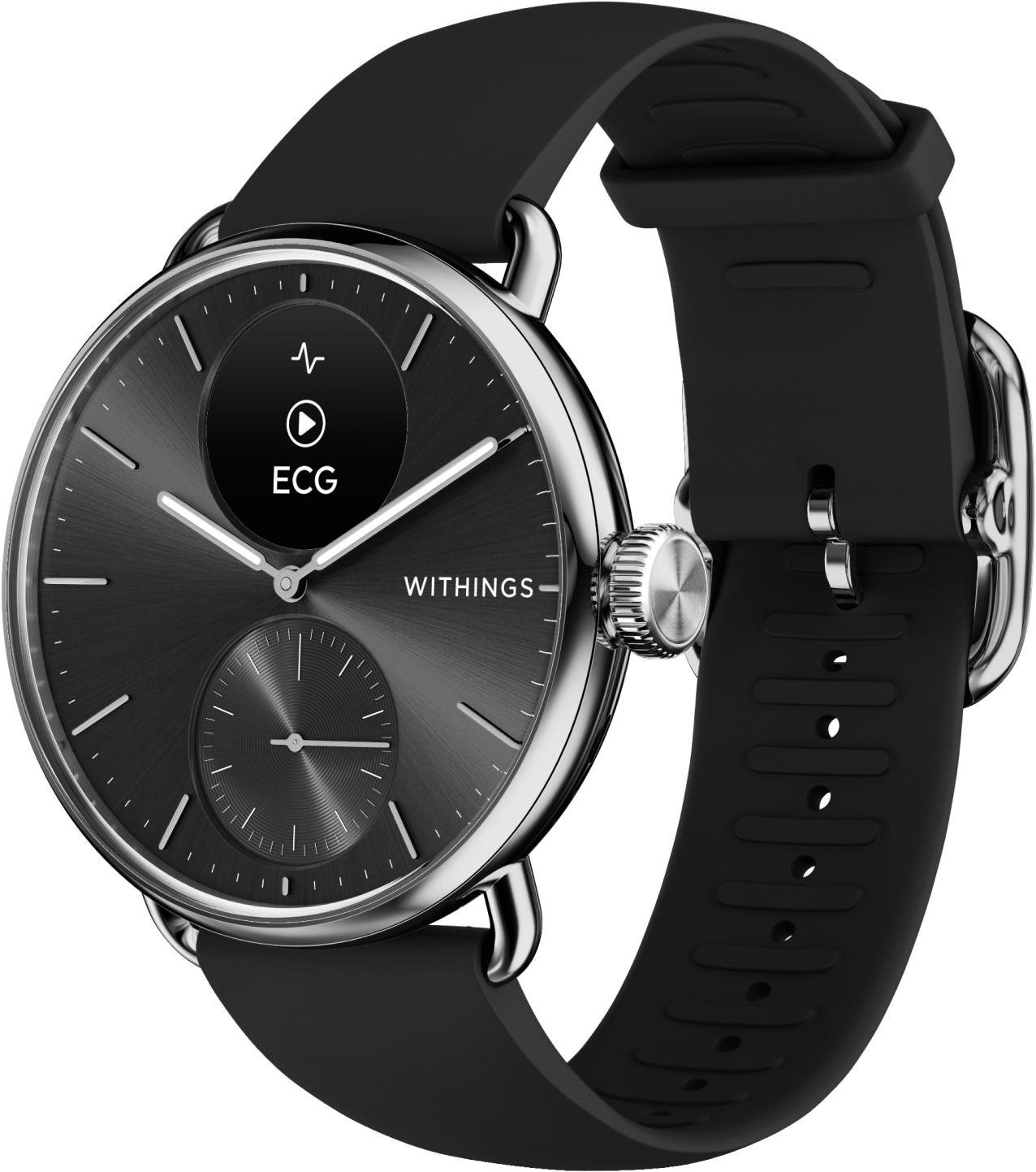 Withings Scanwatch 2 38 mm – Black Smart hodinky